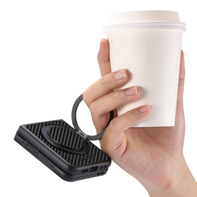 Κάλυμμα Samsung Galaxy Z Flip 7 Περιστρεφόμενη Θήκη Suteni