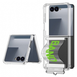 Κάλυμμα Samsung Galaxy Z Flip 7 Πολυλειτουργικό Λουράκι Gkk