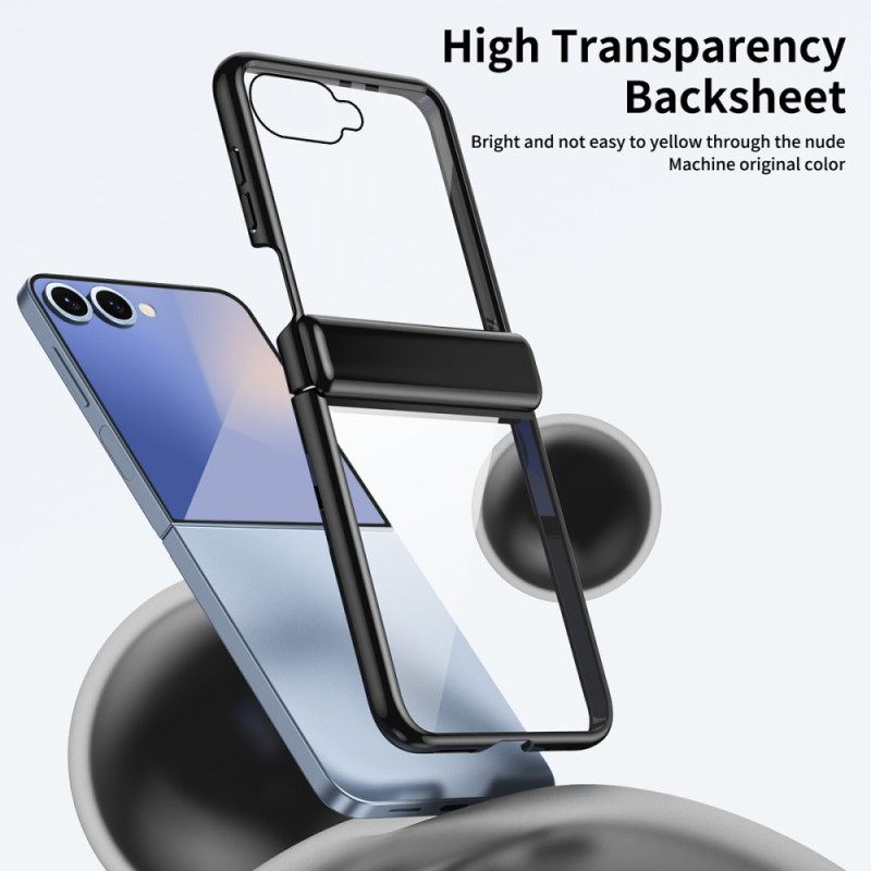 Κάλυμμα Samsung Galaxy Z Flip 7 Προστασία Με Μεταλλικό Εφέ Μεντεσέ