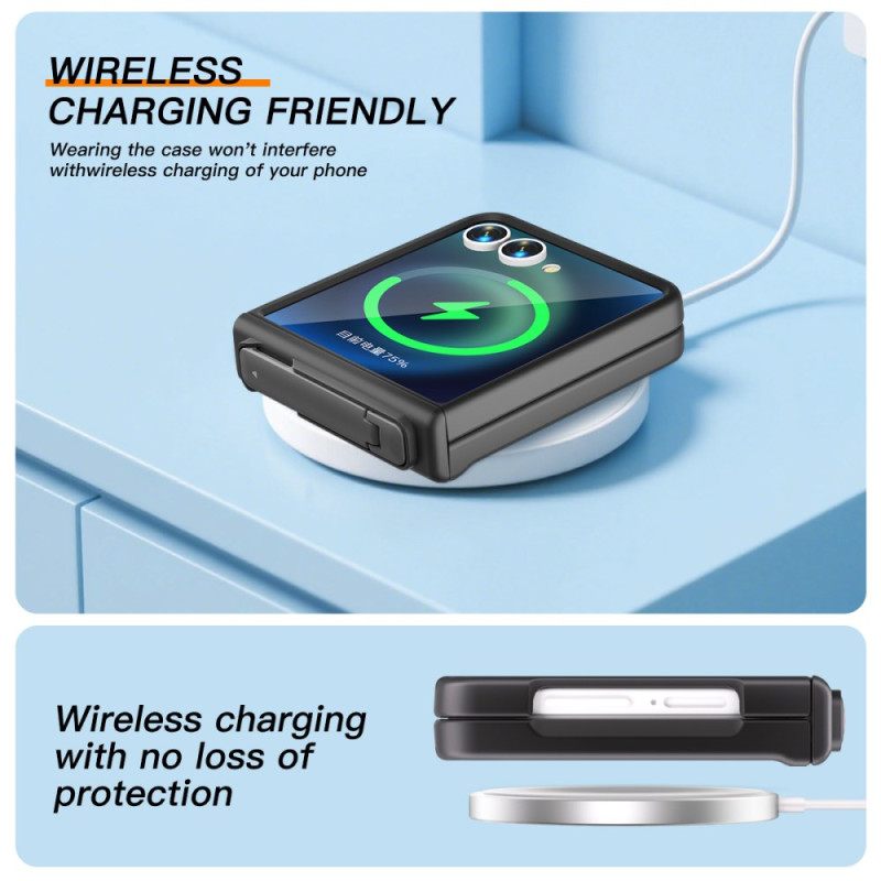 Κάλυμμα Samsung Galaxy Z Flip 7 Προστατευτικό Μεντεσέ Και Βάση