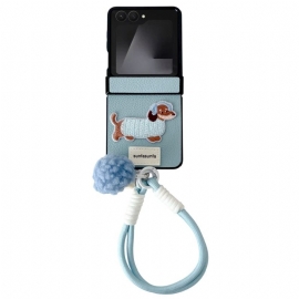 Κάλυμμα Samsung Galaxy Z Flip 7 Προστατευτικό Μεντεσέ Και Λουράκι