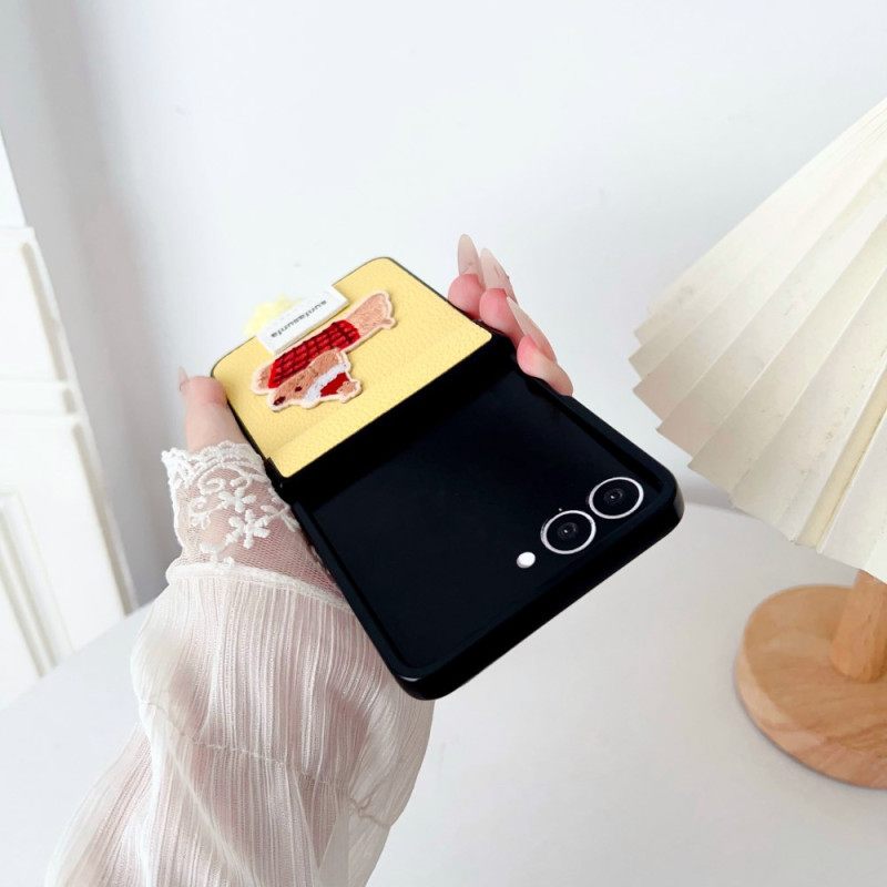 Κάλυμμα Samsung Galaxy Z Flip 7 Προστατευτικό Μεντεσέ Και Λουράκι