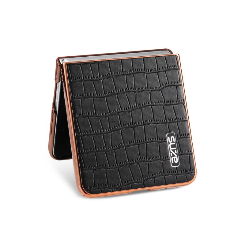 Κάλυμμα Samsung Galaxy Z Flip 7 Στυλ Κροκόδειλου Σιλικόνης