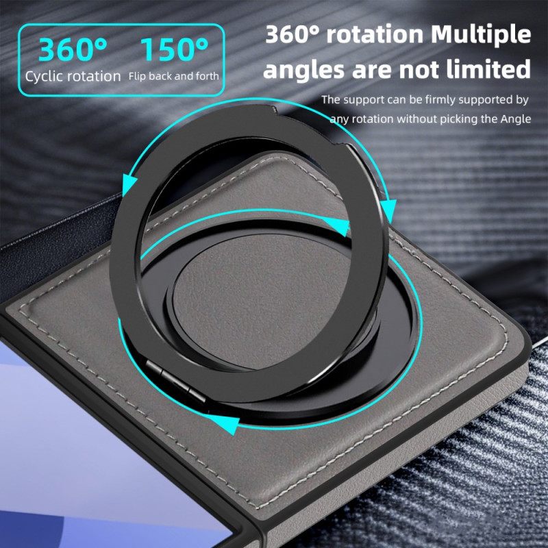 Κάλυμμα Samsung Galaxy Z Flip 7 Συμβατό Με Δαχτυλίδι Magsafe Βάση Στήριξης