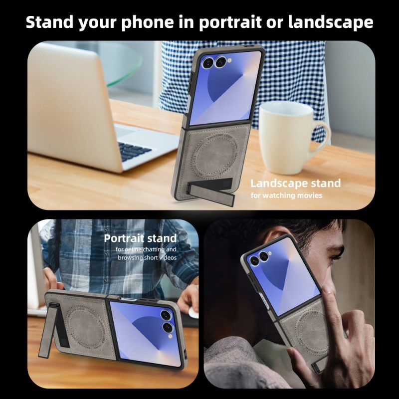 Κάλυμμα Samsung Galaxy Z Flip 7 Συμβατό Με Magsafe Με Βάση