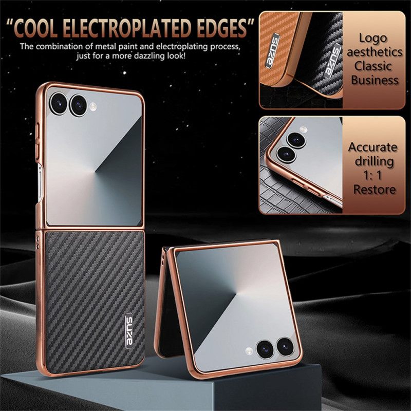 Κάλυμμα Samsung Galaxy Z Flip 7 Θήκες Κινητών Ίνες Άνθρακα