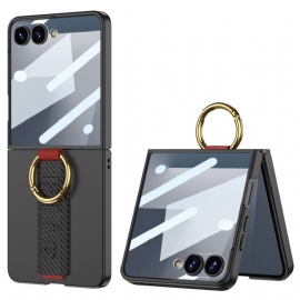 Κάλυμμα Samsung Galaxy Z Flip 7 Θήκες Κινητών Λουράκι Καρπού Και Προστατευτικό Οθόνης Gkk