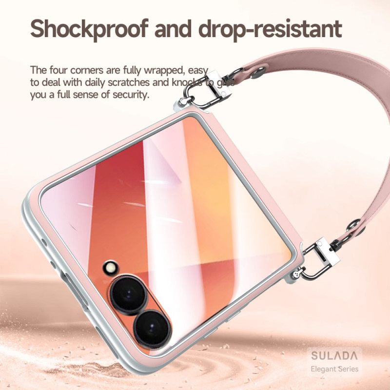 Κάλυμμα Samsung Galaxy Z Flip 7 Θήκες Κινητών Λουράκι Sulada