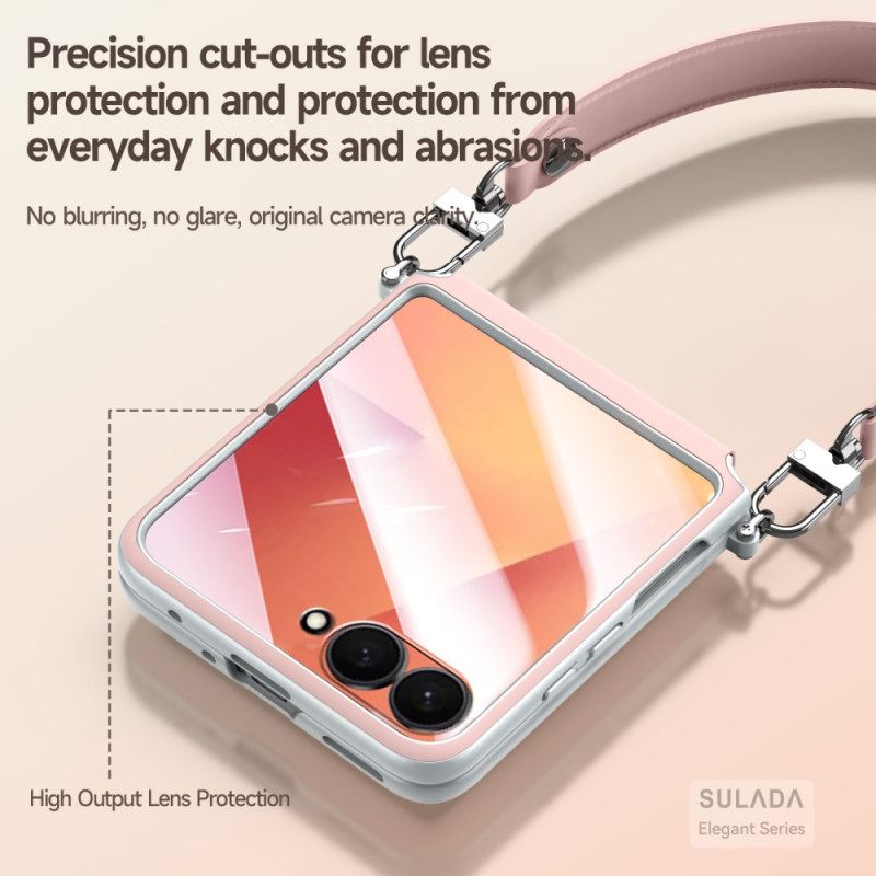 Κάλυμμα Samsung Galaxy Z Flip 7 Θήκες Κινητών Λουράκι Sulada