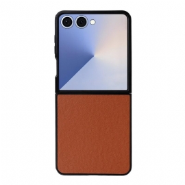 Κάλυμμα Samsung Galaxy Z Flip 7 Θήκες Κινητών Μονόχρωμο Δέρμα