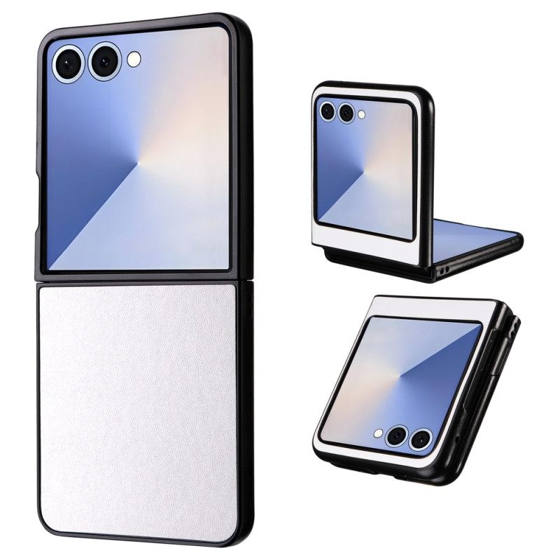 Κάλυμμα Samsung Galaxy Z Flip 7 Θήκες Κινητών Μονόχρωμο Δέρμα