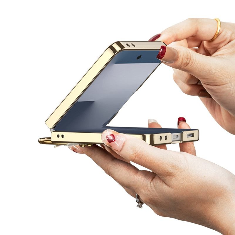 Κάλυμμα Samsung Galaxy Z Flip 7 Θήκες Κινητών Προστατευτικό Οθόνης Και Θήκη Δαχτυλιδιού Gkk