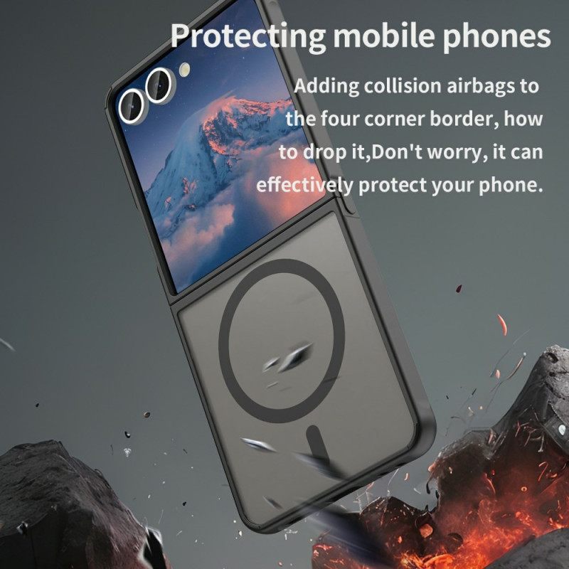 Κάλυμμα Samsung Galaxy Z Flip 7 Θήκες Κινητών Συμβατή Με Προστασία Από Πτώσεις Magsafe