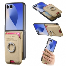 Κάλυμμα Samsung Galaxy Z Flip 7 Θήκες Κινητών Συμβατό Με Magsafe Με Αποσπώμενη Θήκη Καρτών