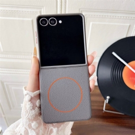 Κάλυμμα Samsung Galaxy Z Flip 7 Θήκες Κινητών Συμβατό Με Magsafe Orange Ring