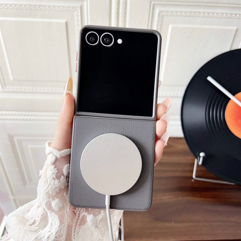 Κάλυμμα Samsung Galaxy Z Flip 7 Θήκες Κινητών Συμβατό Με Magsafe Orange Ring