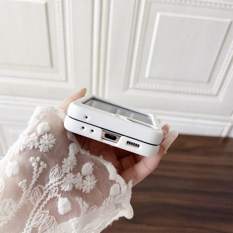 Κάλυμμα Samsung Galaxy Z Flip 7 Θήκες Κινητών Συμβατό Με Magsafe Orange Ring