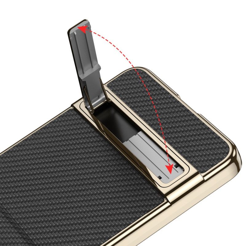 Κάλυμμα Samsung Galaxy Z Flip 7 Θήκες Κινητών Υποστήριξη Faux Leather Και Gkk