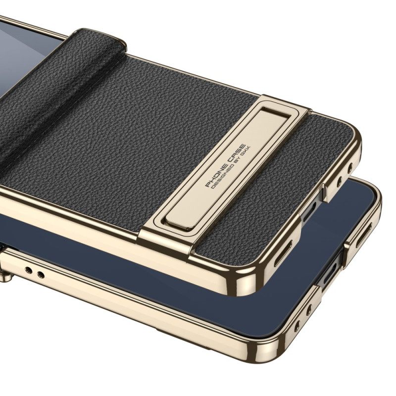 Κάλυμμα Samsung Galaxy Z Flip 7 Θήκες Κινητών Υποστήριξη Faux Leather Και Gkk