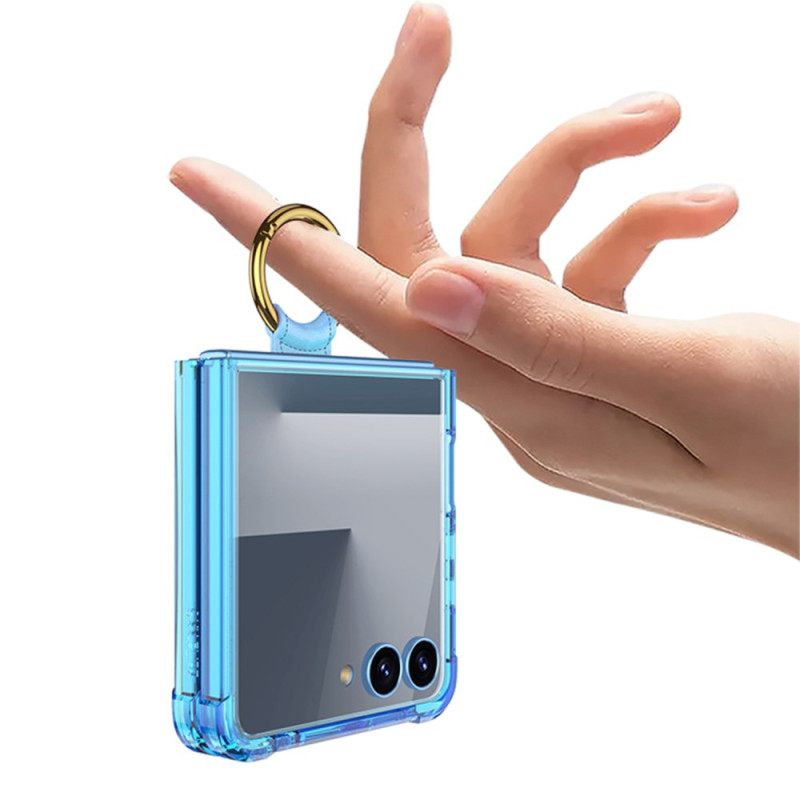 Κάλυμμα Samsung Galaxy Z Flip 7 Θήκη Δαχτυλιδιών Και Προστασία Αντικραδασμική