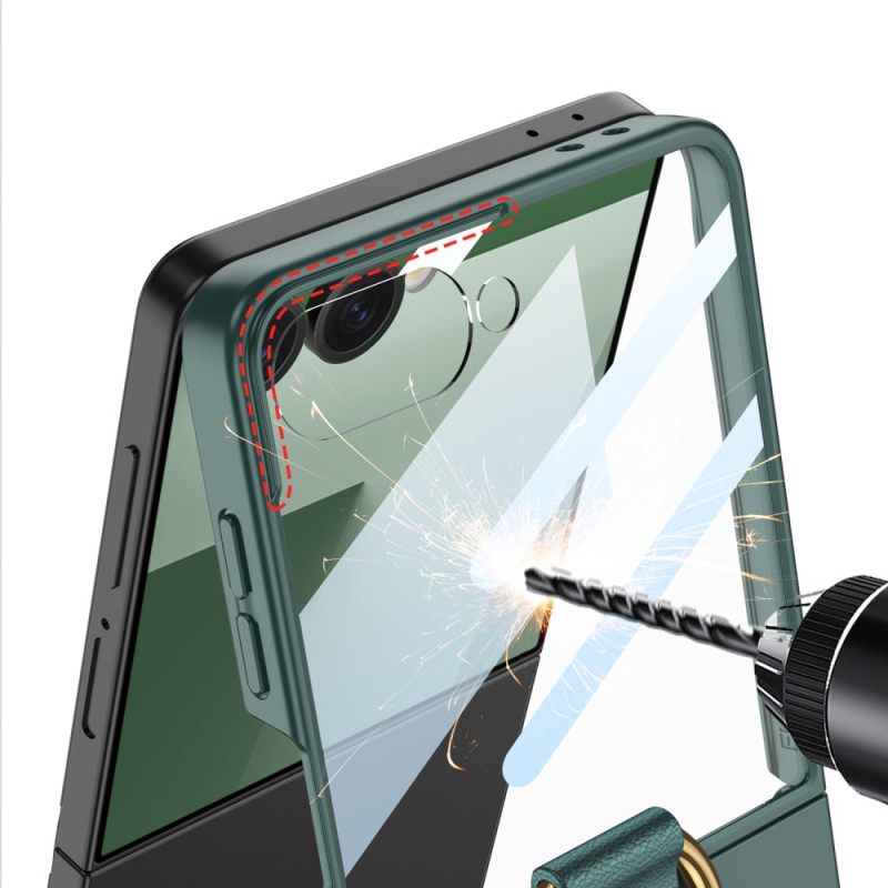 Κάλυμμα Samsung Galaxy Z Flip 7 Θήκη Δαχτυλιδιού Gkk Σιλικόνης