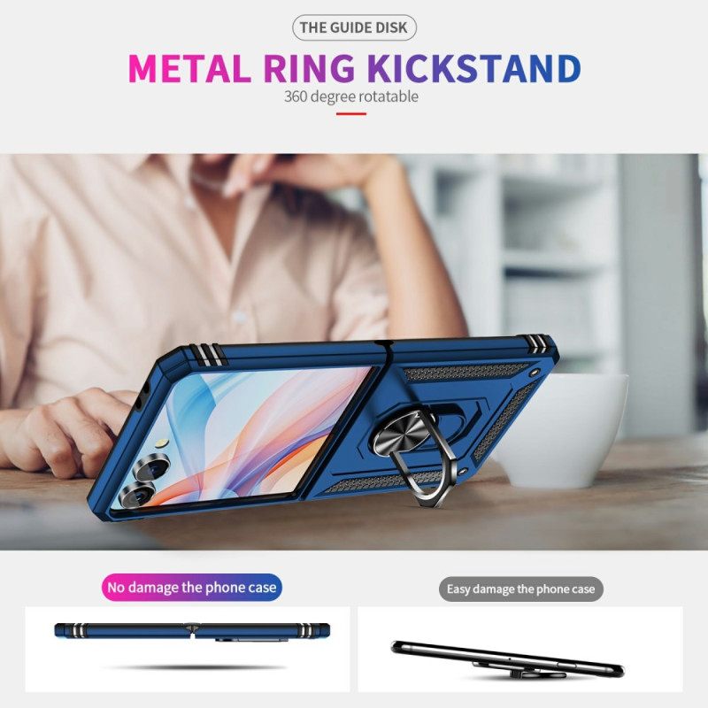 Κάλυμμα Samsung Galaxy Z Flip 7 Θήκη Δαχτυλιδιού Και Αντικραδασμική Προστασία