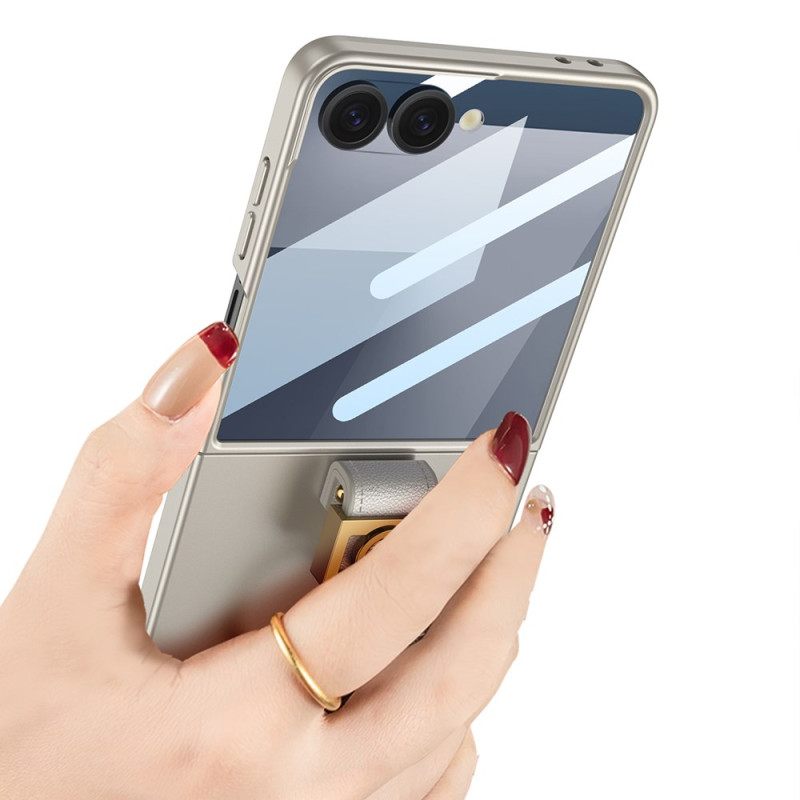 Κάλυμμα Samsung Galaxy Z Flip 7 Θήκη Δαχτυλιδιού Και Προστατευτικό Οθόνης Gkk Σιλικόνης