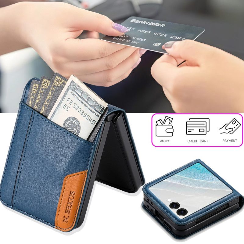 Κάλυμμα Samsung Galaxy Z Flip 7 Θήκη Για Κάρτες N.bekus Σιλικόνης
