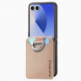 Κάλυμμα Samsung Galaxy Z Flip 7 Θήκη Καρτών Premium