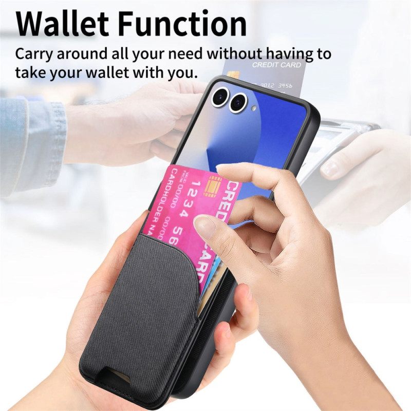 Κάλυμμα Samsung Galaxy Z Flip 7 Θήκη Καρτών Συμβατή Με Magsafe Σιλικόνης