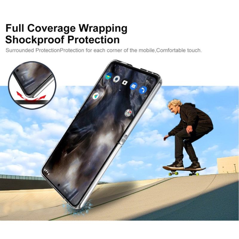 Κάλυμμα Samsung Galaxy Z Flip 7 Θήκη Κρυστάλλου Imak Ii Pro Σιλικόνης