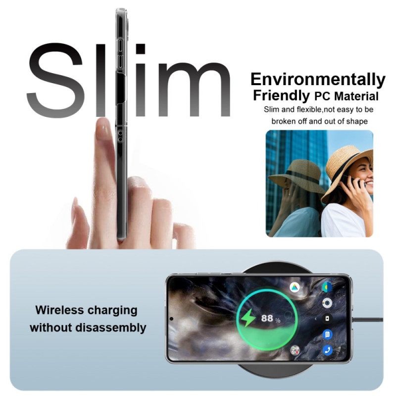 Κάλυμμα Samsung Galaxy Z Flip 7 Θήκη Κρυστάλλου Imak Ii Pro Σιλικόνης