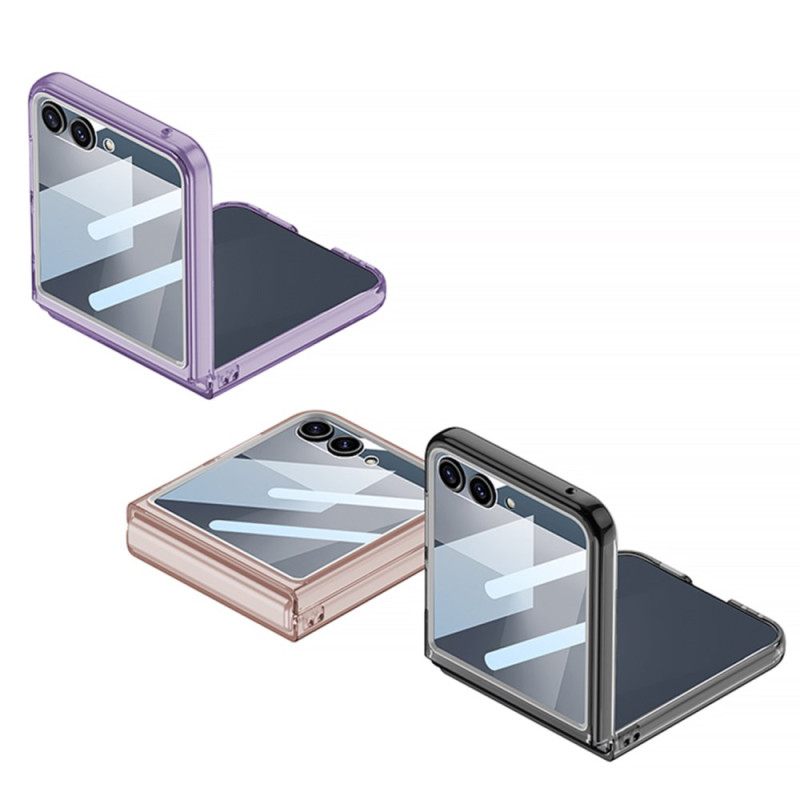 Κάλυμμα Samsung Galaxy Z Flip 7 Χρωματιστό Ημιδιαφανές Gkk Σιλικόνης