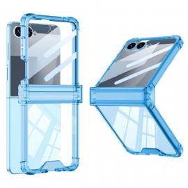 Κάλυμμα Samsung Galaxy Z Flip 7 Χρωματιστό Ημιδιαφανές Με Προστασία Αερόσακου