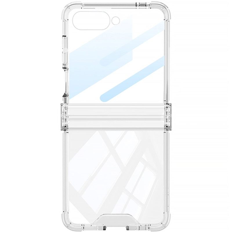 Κάλυμμα Samsung Galaxy Z Flip 7 Χρωματιστό Ημιδιαφανές Με Προστασία Αερόσακου