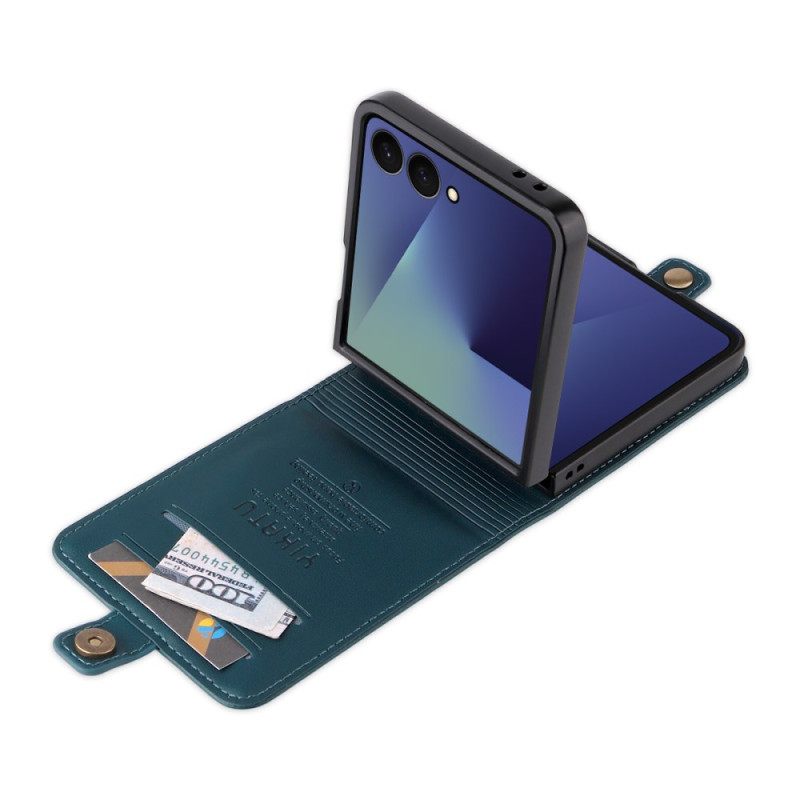 Κάλυμμα Samsung Galaxy Z Flip 7 Yikatu Σιλικόνης