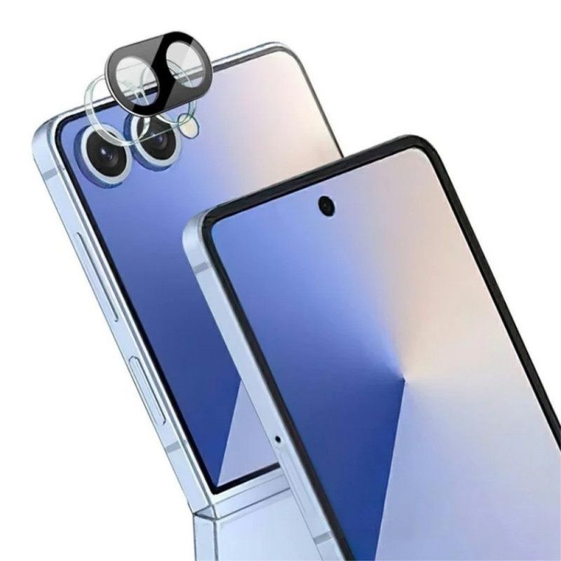 Προστατευτικό Φακού Από Σκληρυμένο Γυαλί Για Samsung Galaxy Z Flip 7 5g (μαύρη Έκδοση)