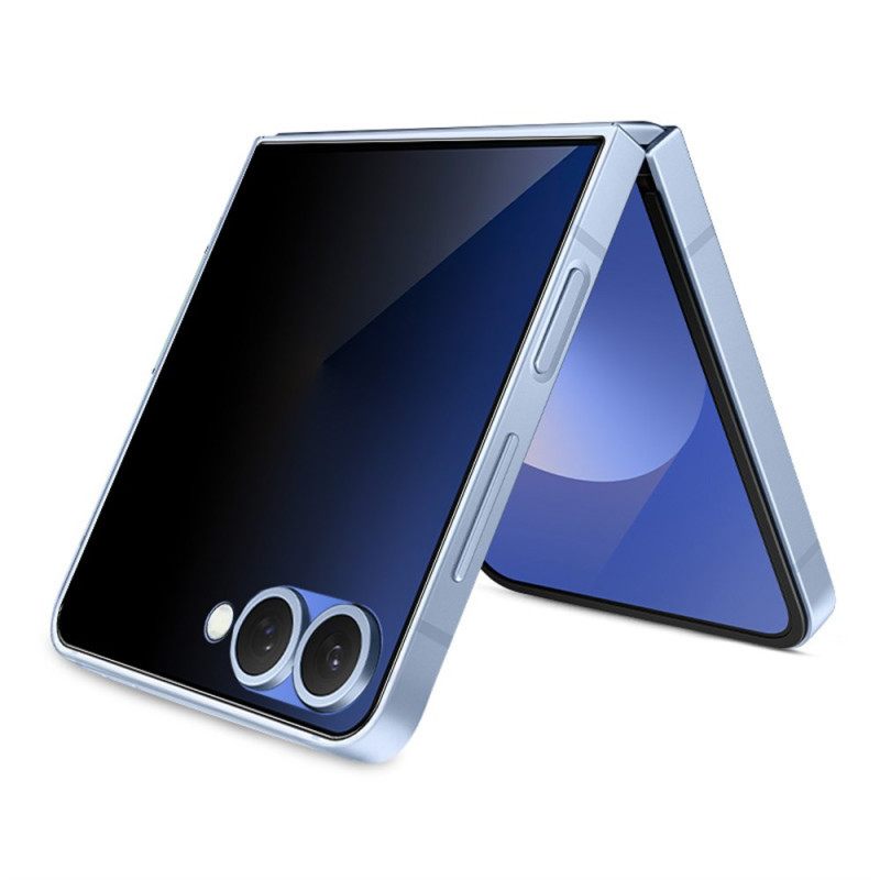 Προστατευτικό Πίσω Οθόνης Από Σκληρυμένο Γυαλί Κατά Των Κατασκοπειών Για Samsung Galaxy Z Flip 7