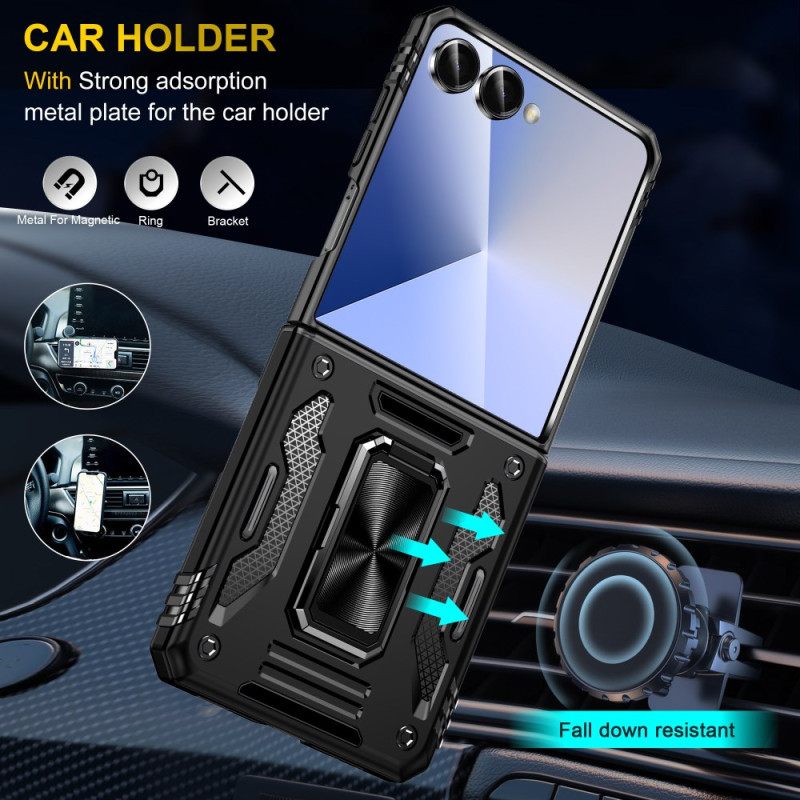 Samsung Galaxy Z Flip 7 Προστατευτικό Και Βάση Φακού Εξαιρετικά Ανθεκτικό