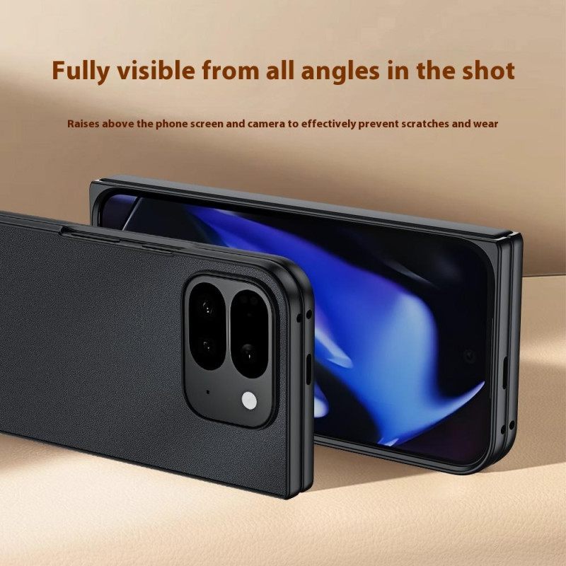 Κάλυμμα Google Pixel 10 Pro Fold Τεχνητό Δέρμα Σιλικόνης