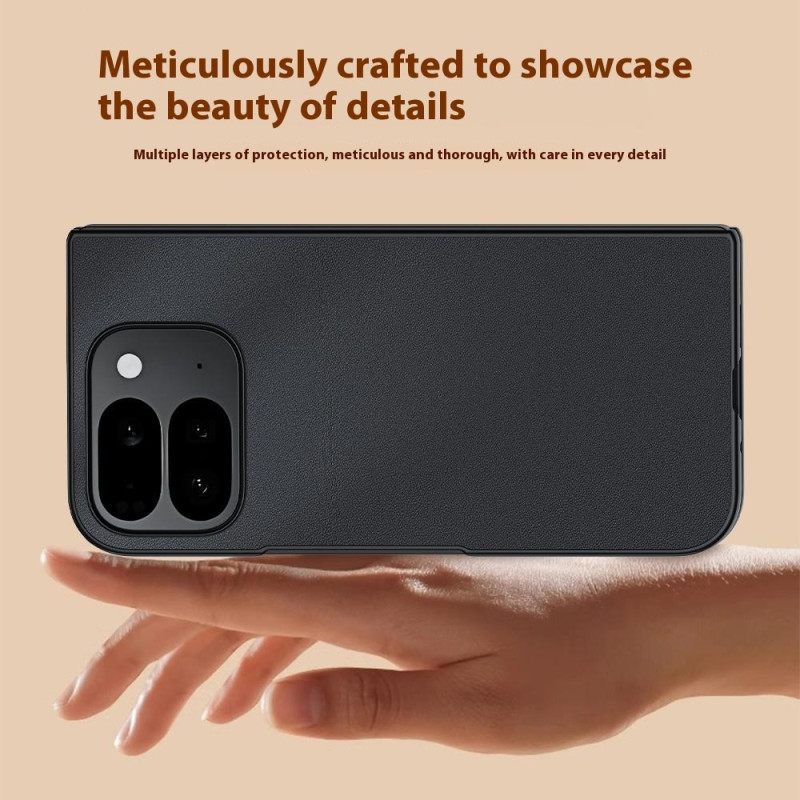 Κάλυμμα Google Pixel 10 Pro Fold Τεχνητό Δέρμα Σιλικόνης