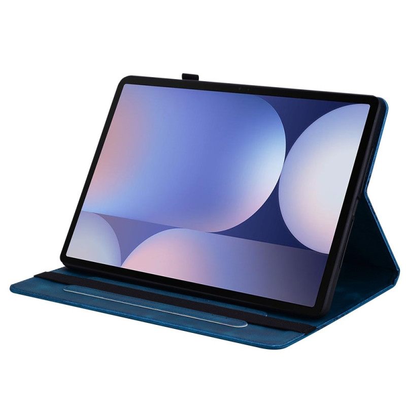 Δερμάτινη Θήκη Κινητού Samsung Galaxy Tab S10 Plus Θήκες Κινητών Καρδιές Με Εφέ Σουέτ