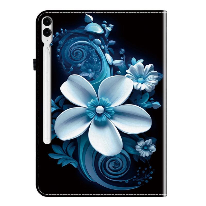 Δερμάτινη Θήκη Κινητού Samsung Galaxy Tab S10 Plus Θήκες Κινητών Λευκό Λουλούδι