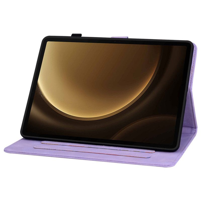 Δερματινη Θηκη Samsung Galaxy Tab S10 Plus Fleur-de-lys