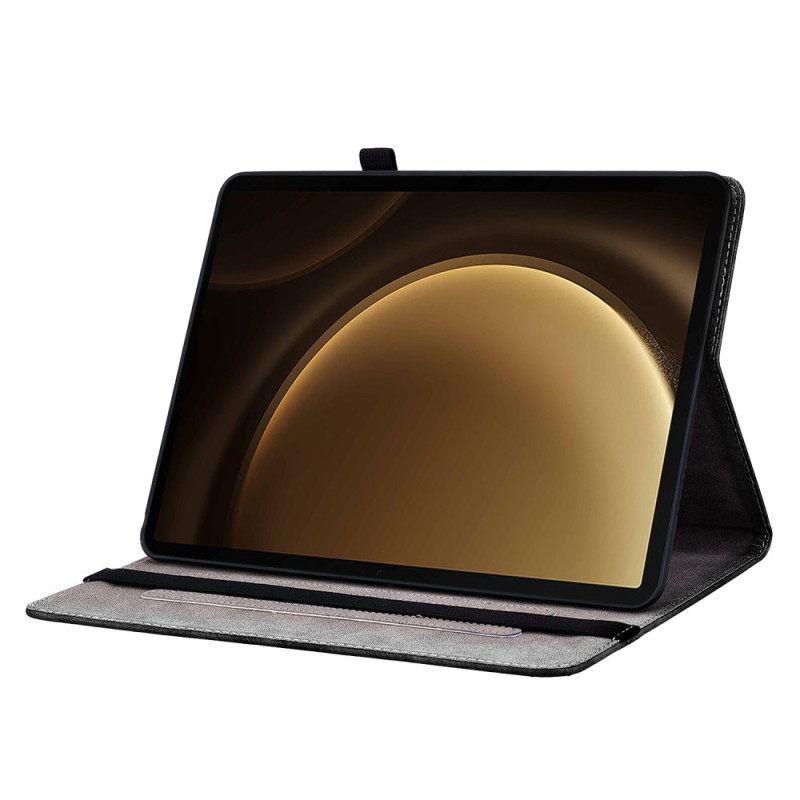 Δερματινη Θηκη Samsung Galaxy Tab S10 Plus Κεφάλι Λιονταριού