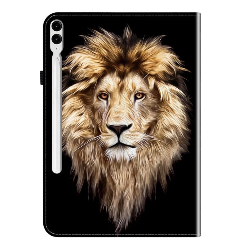 Δερματινη Θηκη Samsung Galaxy Tab S10 Plus Κεφάλι Λιονταριού
