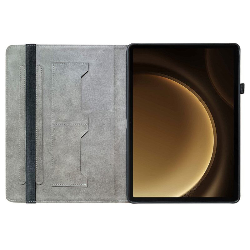 Δερματινη Θηκη Samsung Galaxy Tab S10 Plus Μικρά Λουλούδια