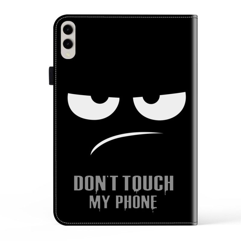 Δερματινη Θηκη Samsung Galaxy Tab S10 Plus Μην Με Αγγίζεις