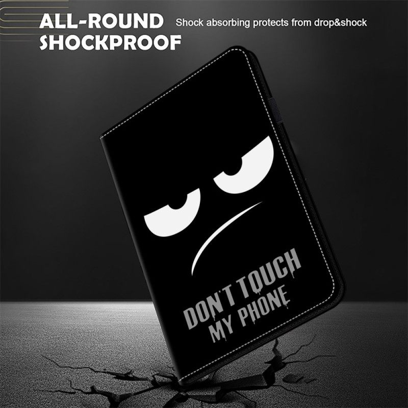 Δερματινη Θηκη Samsung Galaxy Tab S10 Plus Μην Με Αγγίζεις