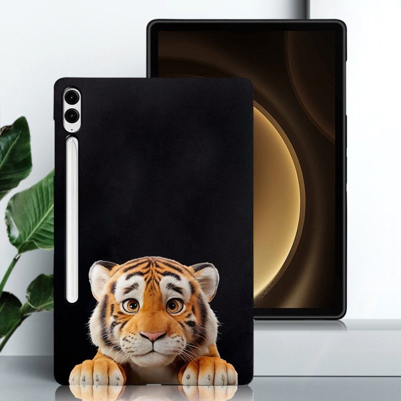 Κάλυμμα Samsung Galaxy Tab S10 Plus Βάση Γραφίδας Tiger